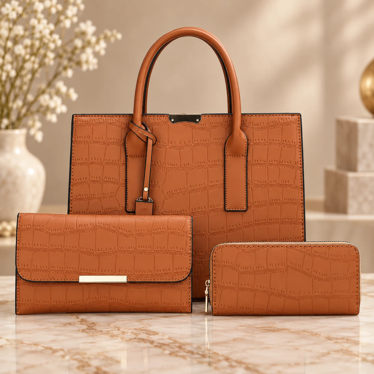 Set Cognac, conjunto cognac, vista 1 de 3