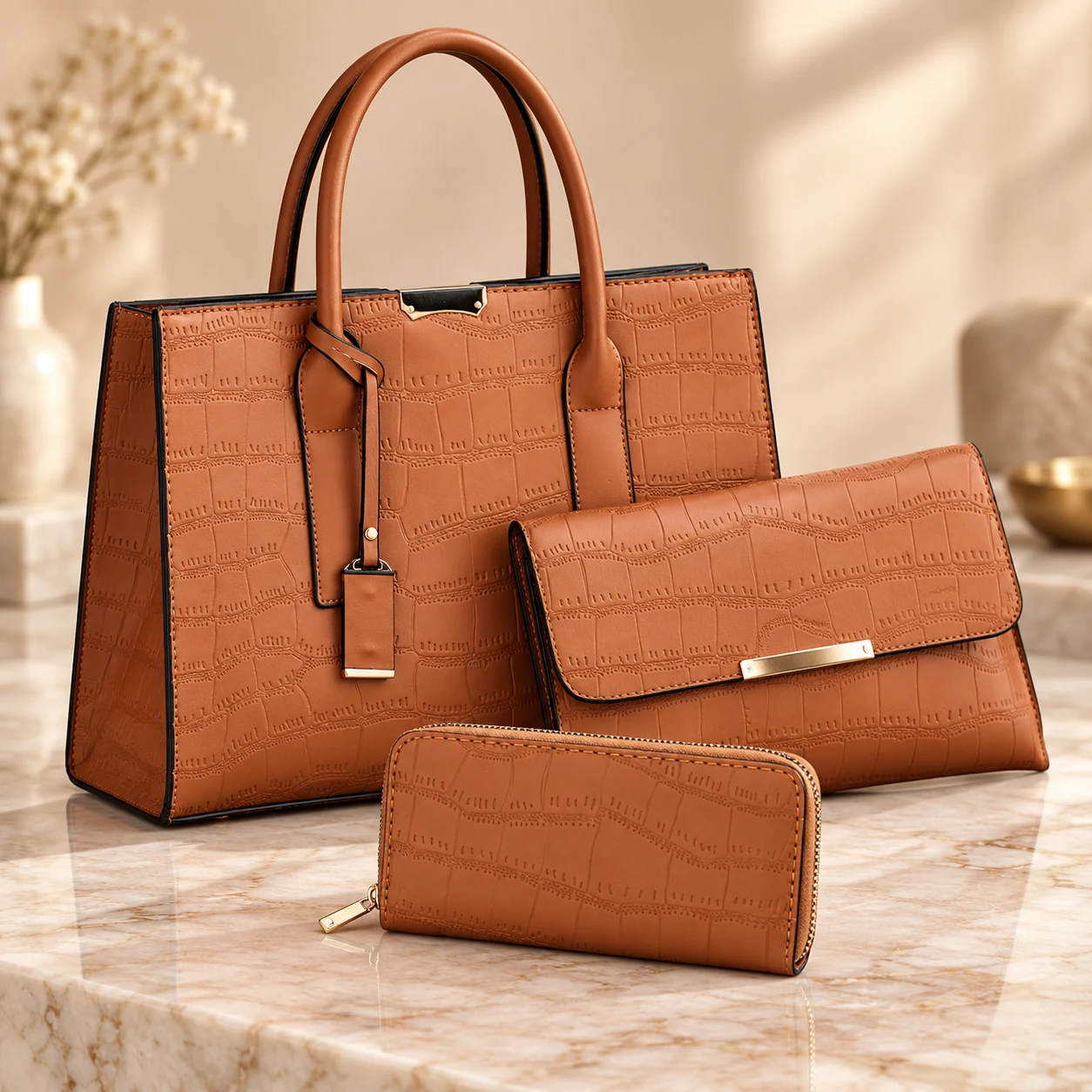 Set Cognac, conjunto cognac, vista 2 de 3