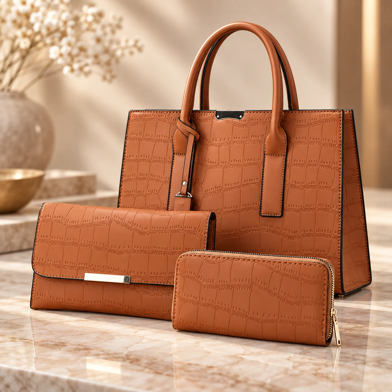 Set Cognac, conjunto cognac, vista 3 de 3