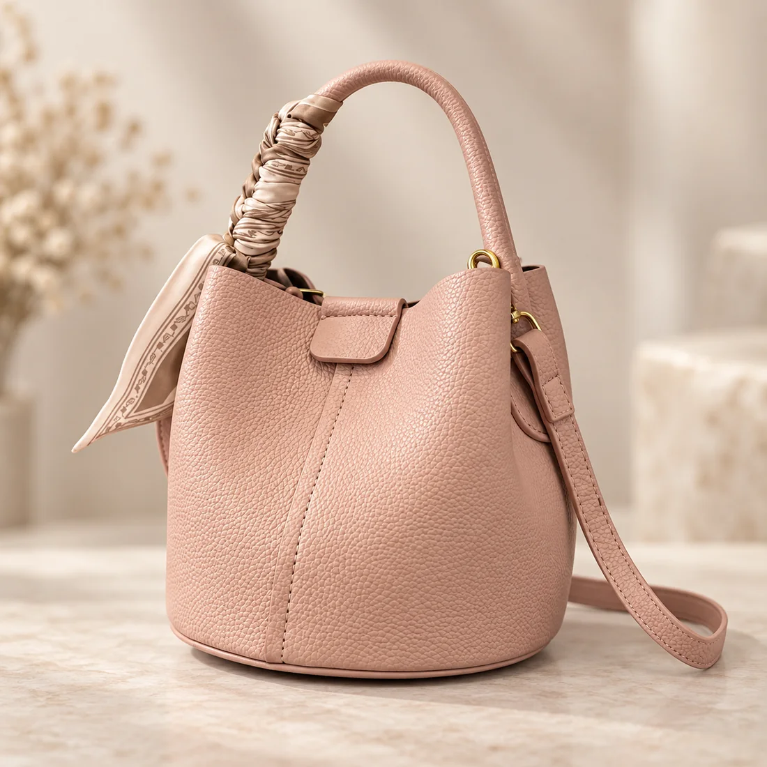 Mini Bucket, blush, vista 1 de 3