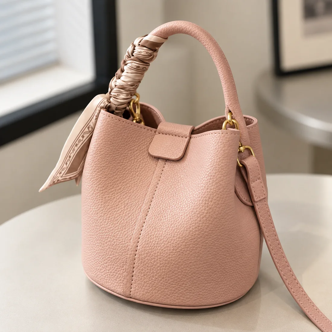 Mini Bucket, blush, vista 3 de 3